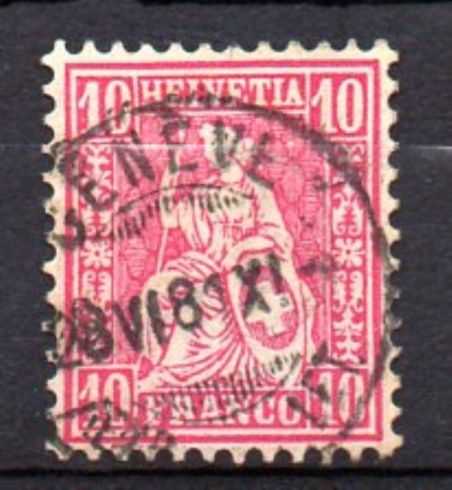 Suiza Año 1867/78 Nº 43 (o)